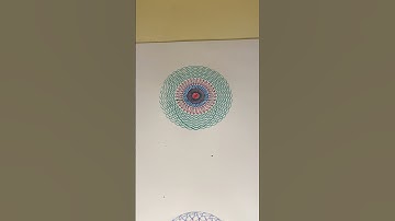 Beautiful Soirograph #asmr #spirograph #spirography #satisfying #usa #viral #pattern #art #skills