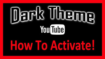 Dark Theme | New YouTube Layout August 2017