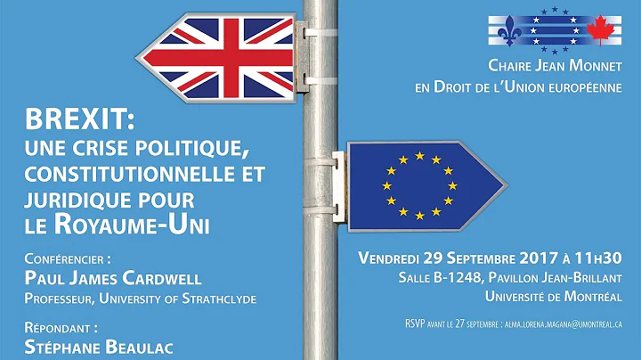 Paul James Cardwell & Stphane Beaulac | BREXIT