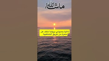القرآن الكريم تلاوة بصوتي برواية خلف عن حمزة #اكسبلور #قرآن #قران_كريم #تلاوات #تلاوات_خاشعة #ترند