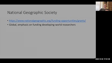 ENM2020 - W41T2 - Proposals and Funding