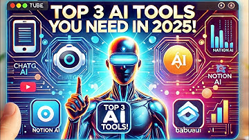 🚀 Top 3 AI Tools You MUST Try in 2025! (Next-Level AI for Productivity & Creativity)