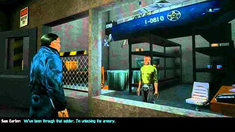 Deus Ex Malkavian Mod - Conversation with Carter