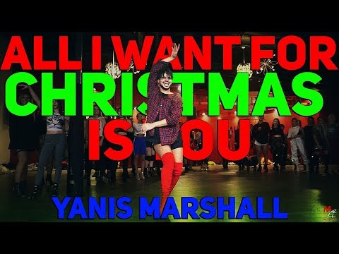 YANIS MARSHALL HEELS CHOREOGRAPHY "ALL I WANT FOR CHRISTMAS IS YOU" MARIAH CAREY.