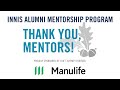 Mentor thank you 201920  innis college alumni mentorship program