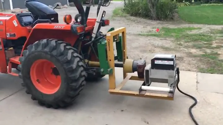 Unleash the Power: PTO Generator on Kubota Tractor