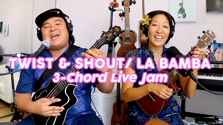 Only 3 chords! Twist & Shout/La Bamba Beatles Ukul...