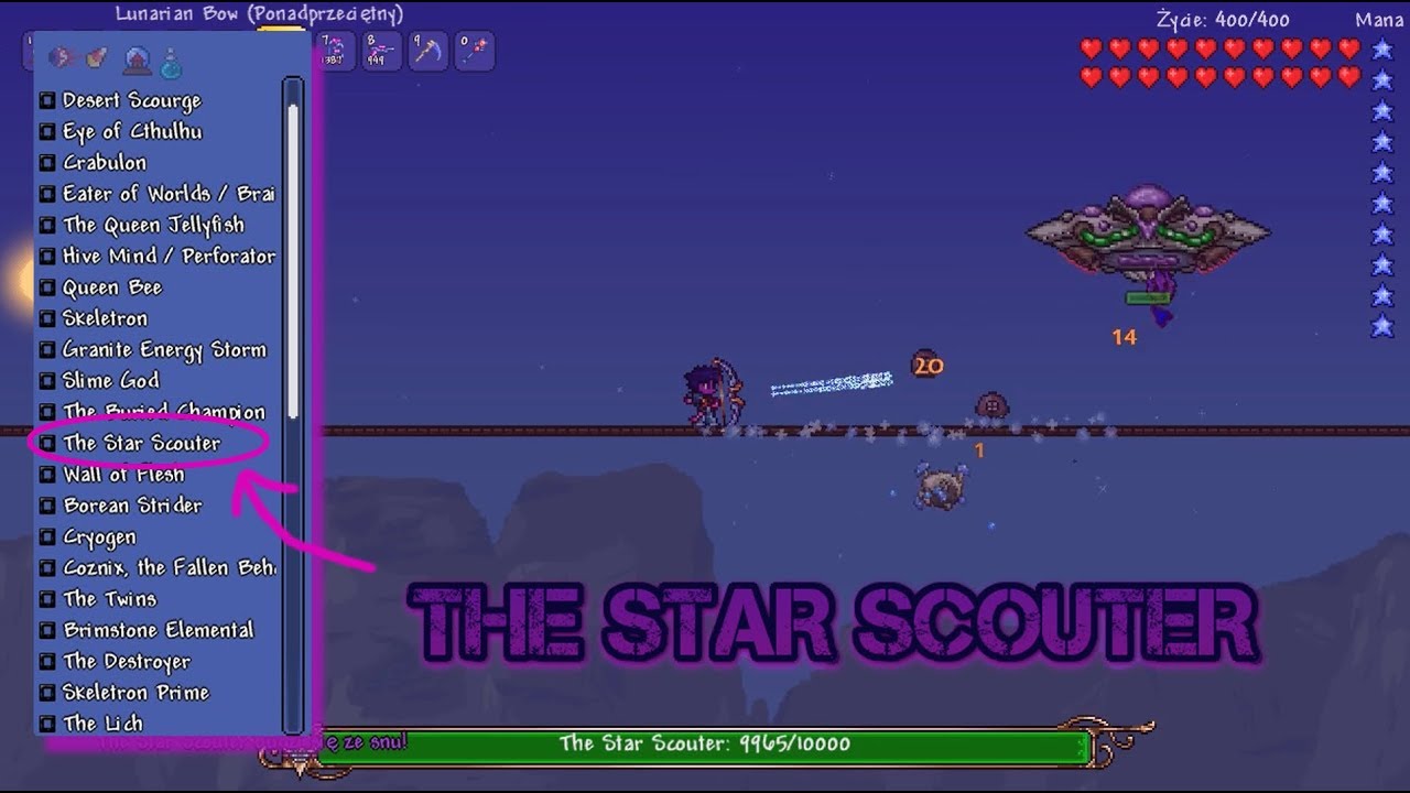 Terraria Boss Checklist #14 - The Star Scouter (Expert mode) 