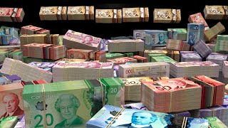 BILLIONS of CANADIAN DOLLARS :: Wealth Visualization, Manifestation, Abundance HD