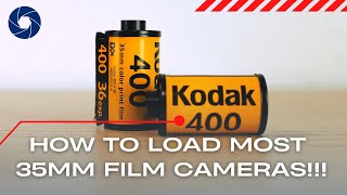 How to load 35mm film into a film camera How to load 35mm film into a film camera