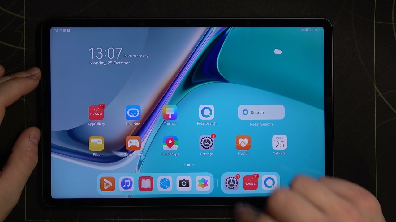 How to Hide Pattern Line in HUAWEI MatePad 11 – Find Pattern Settings