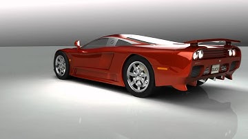 3D Car Nurbs and Polygon Modelling techniques