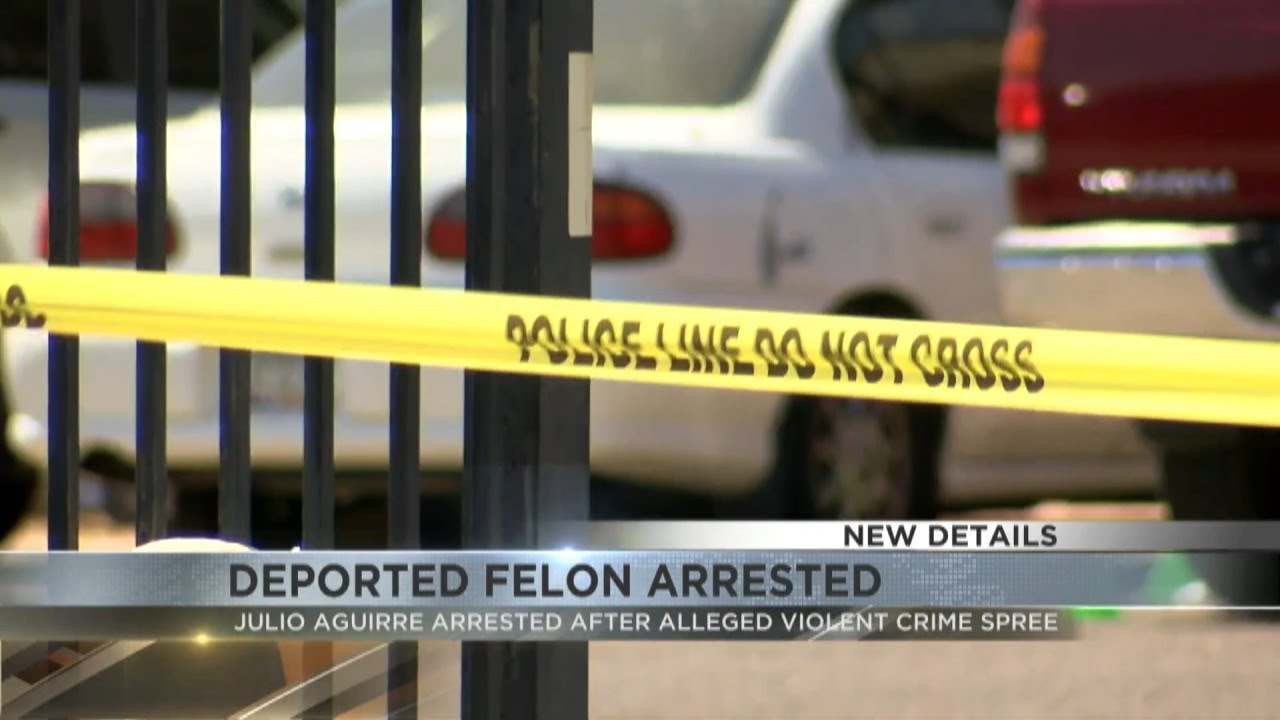 Julio Aguirre arrested after alleged violent crime spree