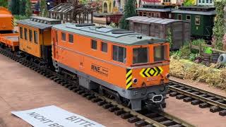 LGB model trains at the model makers fair Neumünster