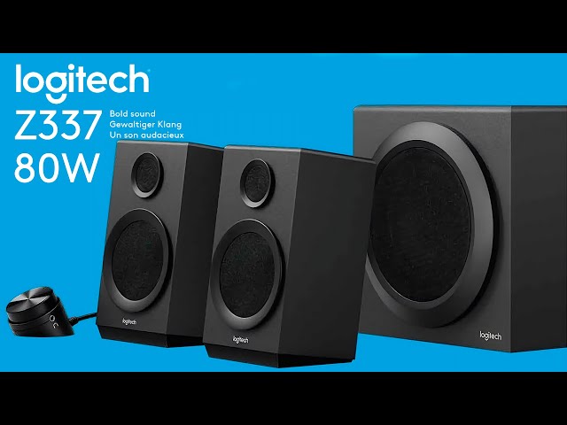 Review Logitech Z337 / Z333 - Altavoz 2.1 Bluetooth para PC