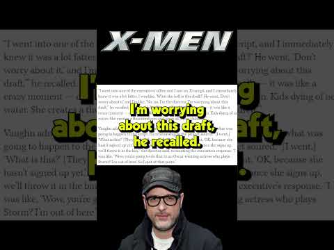 X-Men 3 SHADY Script - #XMen #HalleBerry #MatthewVaughn #Shorts