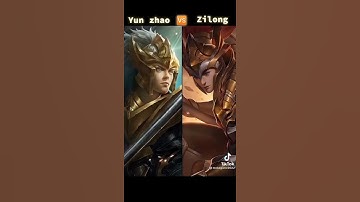 Thumbnail of Yun Zhao 🆚 Zilong Old voice line😐😔😌 Old mlbb #mobilegends #mlbbtiktok