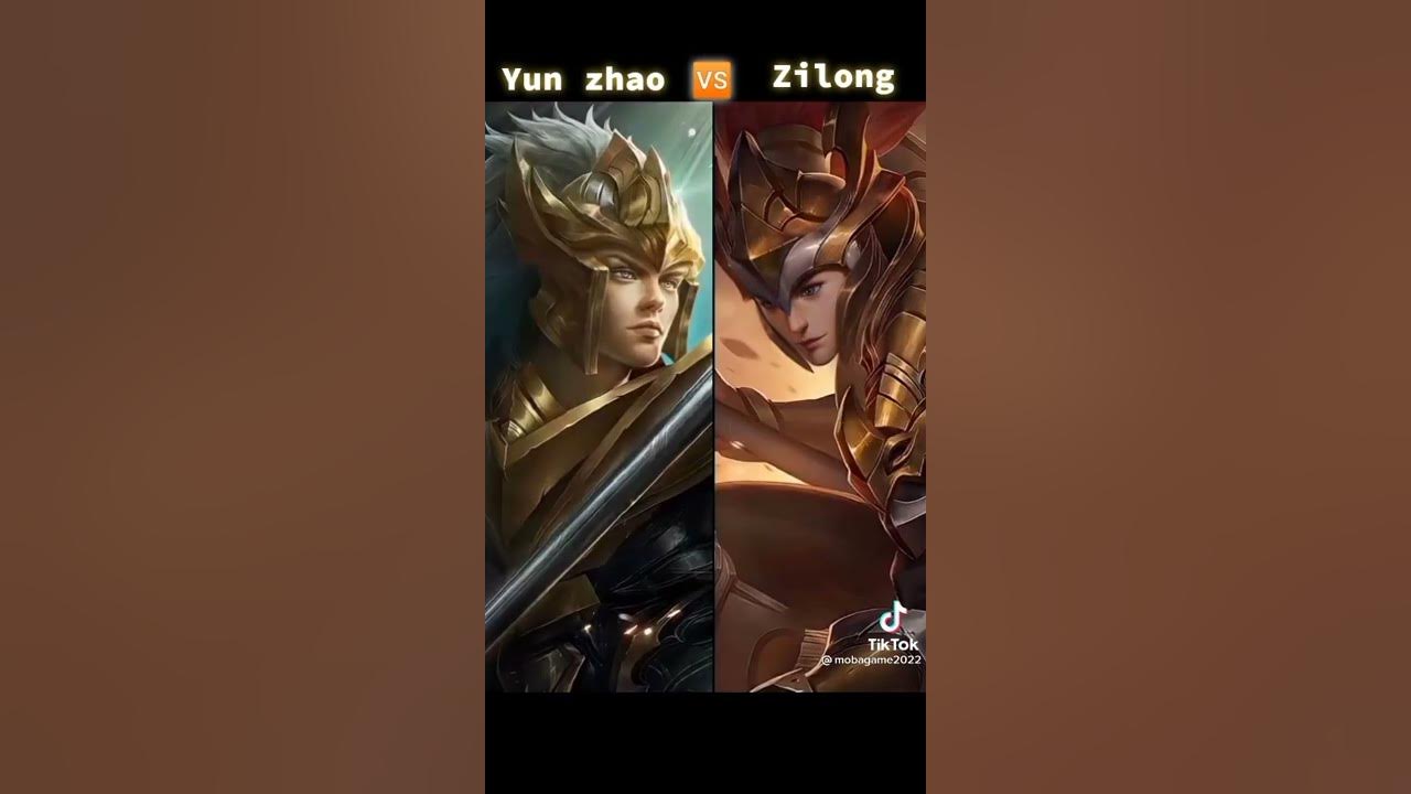 Yun Zhao 🆚 Zilong Old voice line😐😔😌 Old mlbb #mobilegends #mlbbtiktok