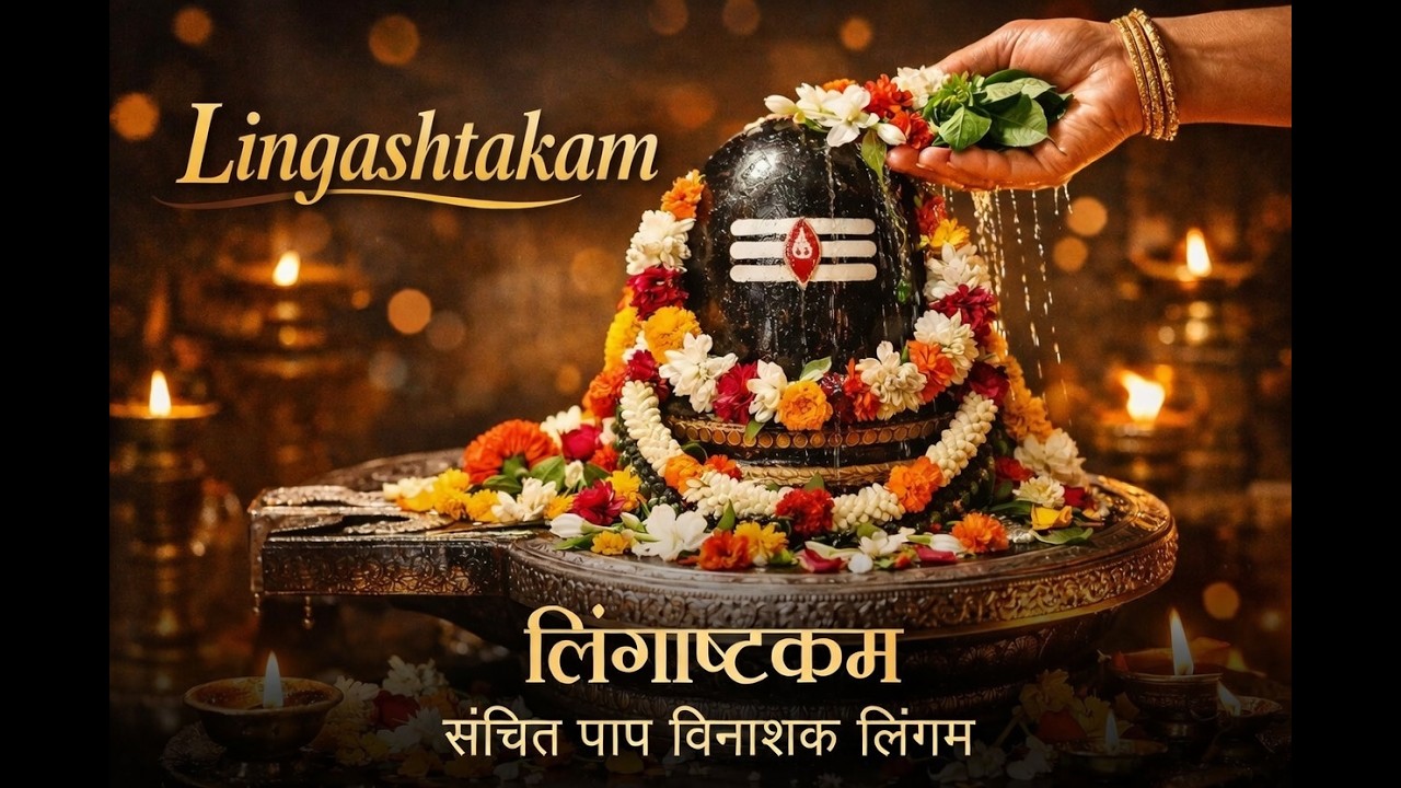 लिंगाष्टकम् | भगवान शिव का चमत्कारी स्तोत्र 🔱|| Lingashtakam 🔱 | संचित पाप विनाशक शिव स्तोत्र