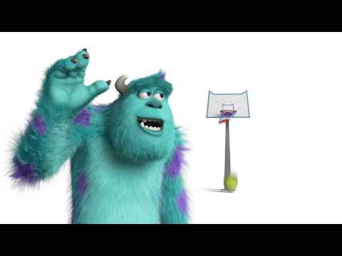 Monsters University - Mike & Sulley Basketball