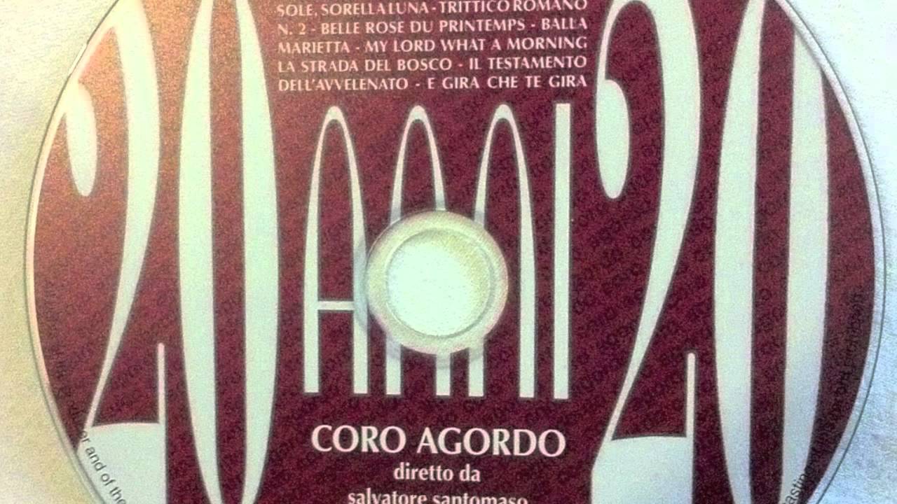 CORO AGORDO - Fratello Sole, Sorella Luna - Arm. L. Pietropoli