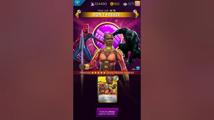 Rick OShay MPQ day 917: Draw for 5* Okoye! Tokens & Battles!