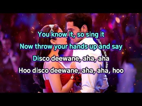 The Disco Song | KARAOKE | Student of the Year