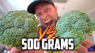 The Raw Broccoli Challenge Vs Matt Stonie