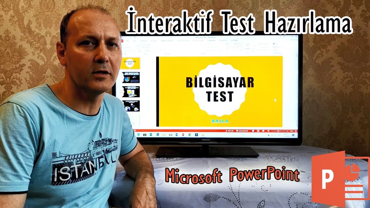 İnteraktif test hazirlama