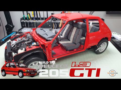IXO Collections Build the Peugeot 205 1.9 GTI 1:8 Scale 