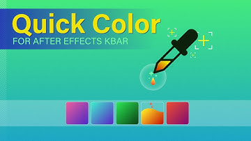 Free Adobe After Effects Script - Quick Color KBAR