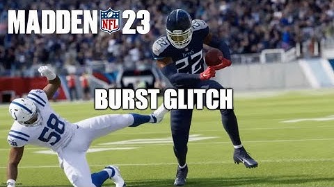 Madden 23 Glitches Cheats and Tips - Speed Burst Glitch
