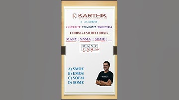 Coding and decoding #SSCCGL2024 #rrbntpc2024 #tnpscaptitude #codinganddecoding #tnpscgroup2amains