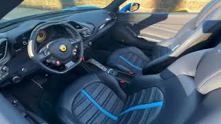 Ferrari 488 Spider in Blu Corsa (Full Walkaround Interior & Exterior)