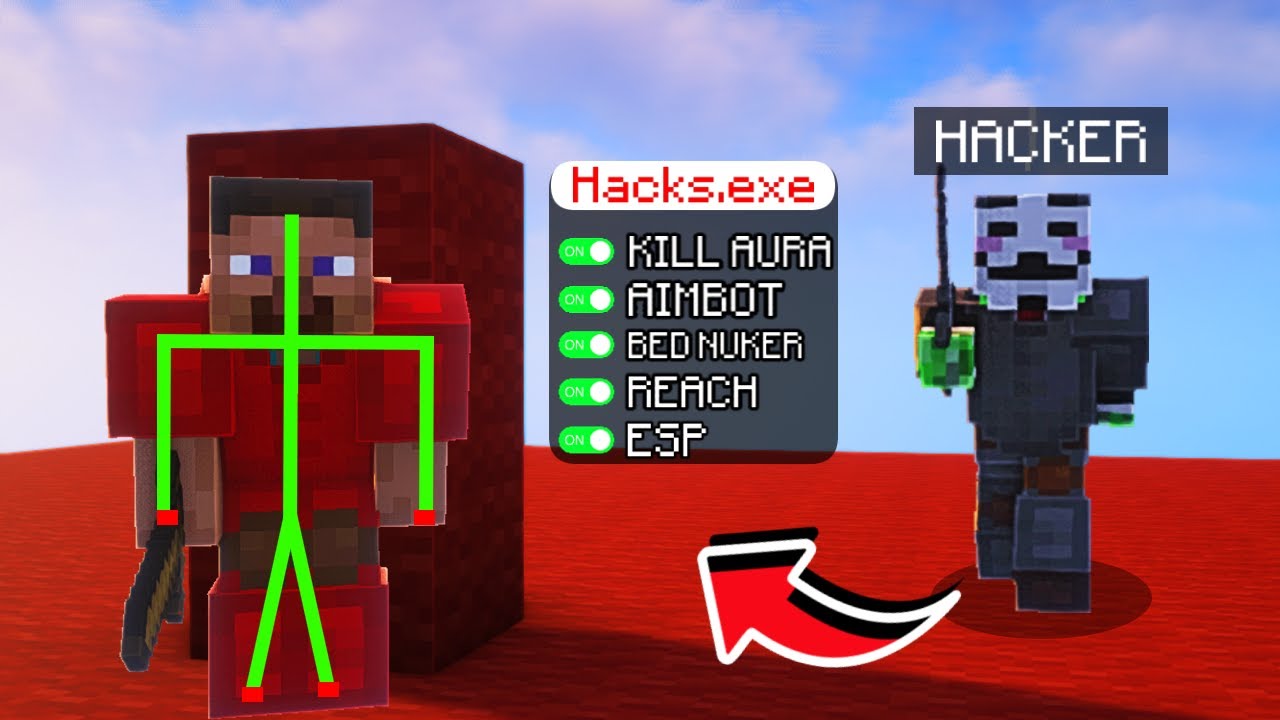 I Spectated Hackers In Bedwars And BANNED THEM - YouTube