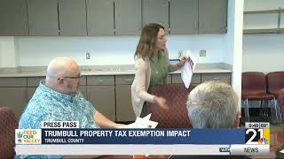 Press Pass: Trumbull property tax exemption impact