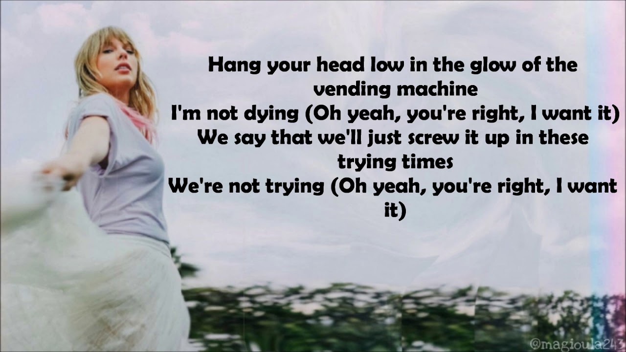 Taylor Swift - Cruel Summer (Lyrics)