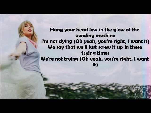 Taylor Swift - Cruel Summer (Lyrics) class=