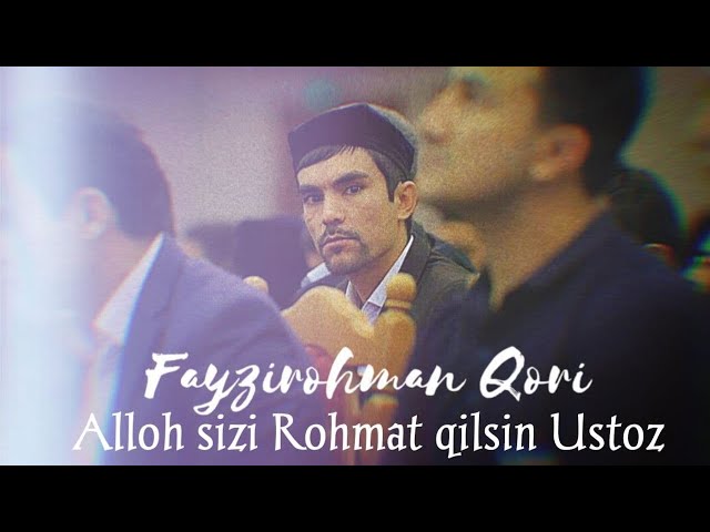 Fayzirohman qoridan gozal qiroat (Ustozni Xotirlab)
