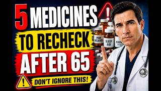 Five Medications That May Raise Heart and Stroke Risk After Sixty-Five