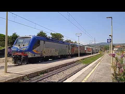 Invio per Foligno in transito a Passignano sul Trasimeno nel pomeriggio del 22 luglio 2022