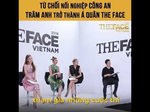 Trâm Anh The Face - Trâm Anh có khuôn mặt rạng ngời. Đoạt á quân The Face