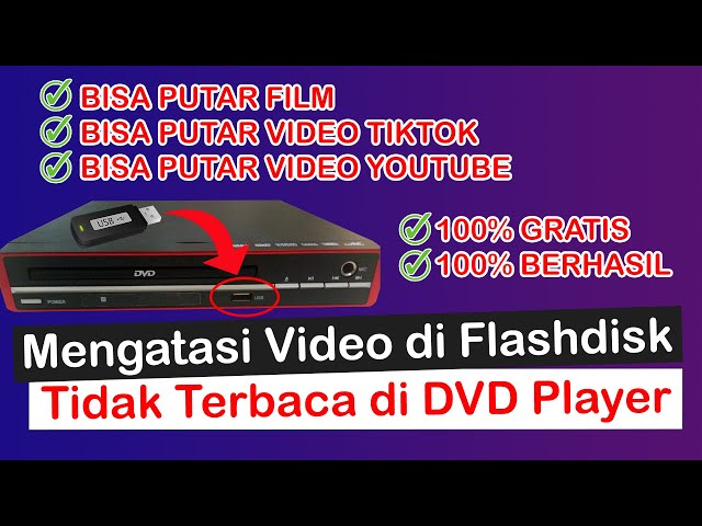 Cara Agar Video Flashdisk Terbaca di DVD Player ~ Nonton Film di TV Menggunakan Flashdisk class=