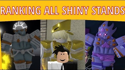 [YBA] Ranking All Shiny Stands!