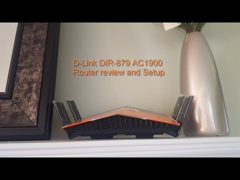 D-Link DIR-879 AC1900 Router setup and review