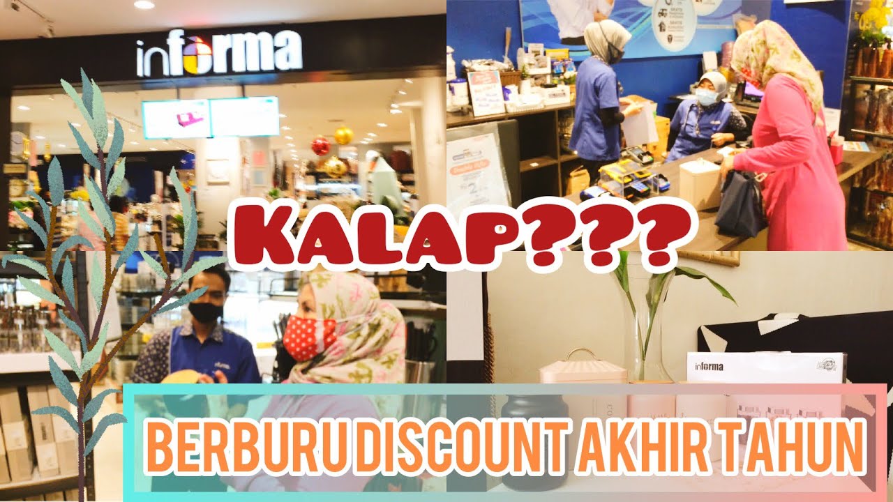 BERBURU DISCOUNT AKHIR TAHUN 2020 DI INFORMA,  AMBARUKMO PLAZA JOGJAKARTA | Kegiatan IRT