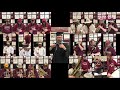 Band teacher plays &quot;Pomp and Circumstance&quot; on 22 instruments for seniors