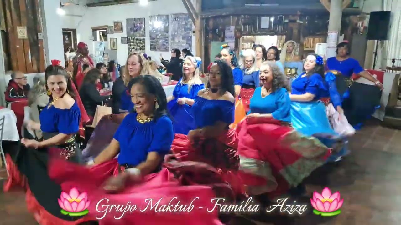 Dança cigana grupo Maktub Família Aziza 💙