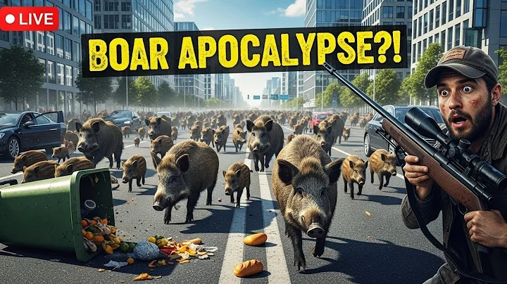 Incredible Moments Hunter Drops Massive Wild Hogs with Perfect Precision Shots!