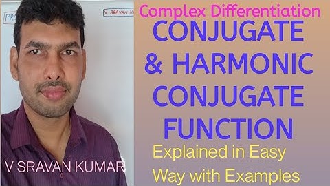Harmonic and conjugate harmonic in Telugu